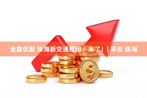 金鑫优配 珠海新交通枢纽，来了！| 早安 珠海